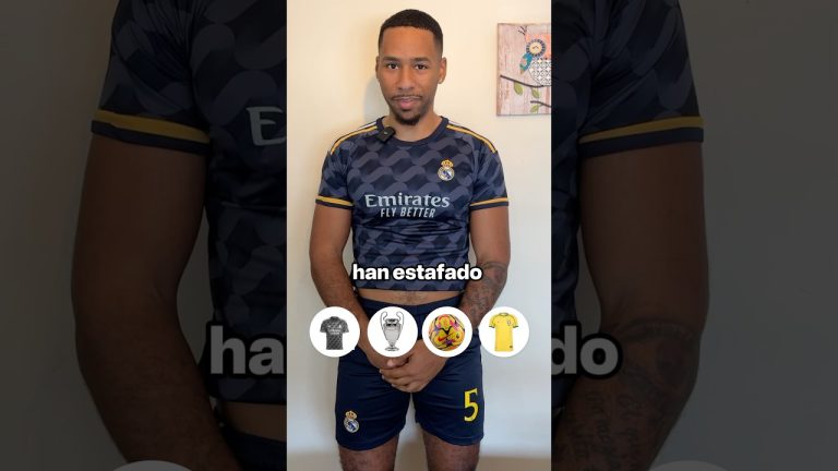 Puedo comprar camisetas de fútbol sin que me estafen?