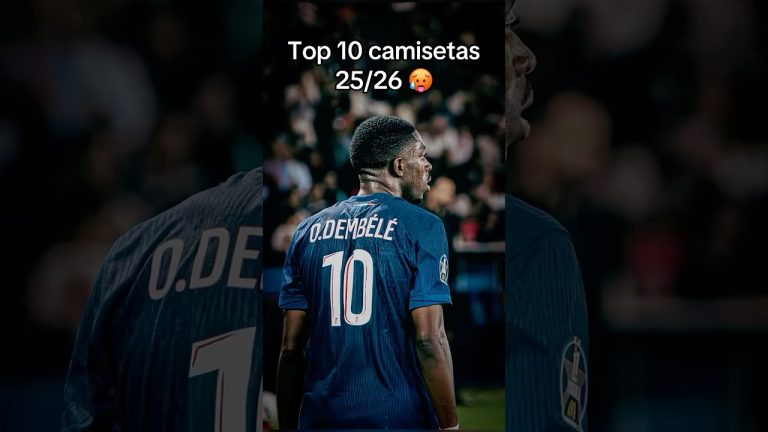 🔥 ¡TOP 10 CAMISETAS TEMPORADA 25/26!