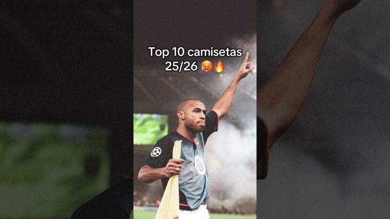 🔥 Top 10 CAMISETAS de fútbol 25/26 más bonitas 👕⚽